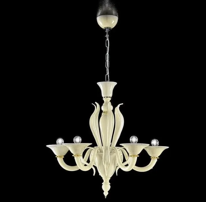 1430/6 D.AV PISANI gold/ivory// подвесной E14 6х40  х   