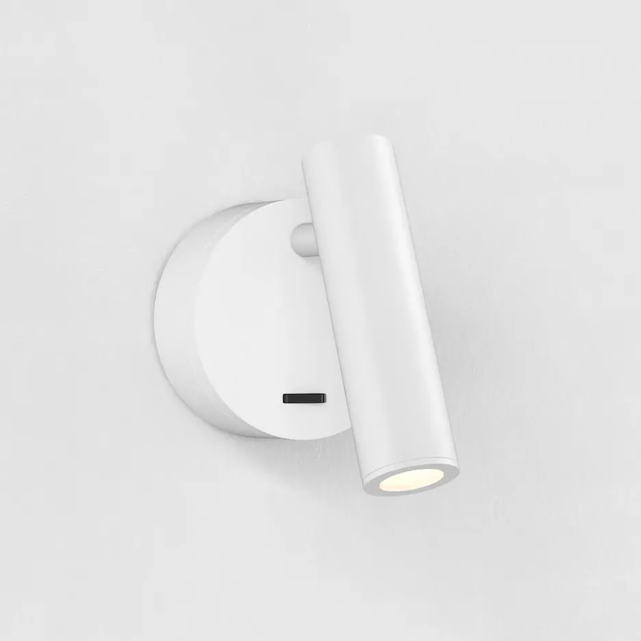 1058225 ENNA Matt White/Matt White//прозрачный настенный LED 1х4.5  х   