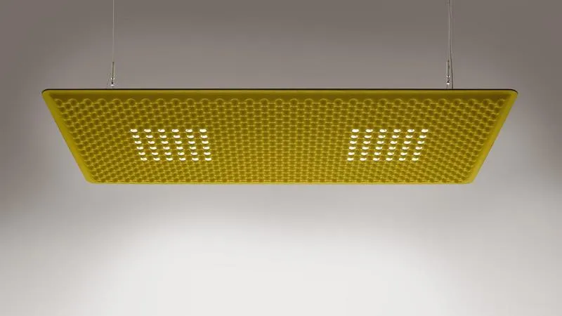 Дизайн светильника Artemide Eggboard вдохновлен… сеткой для яиц Светильник Artemide Eggboard